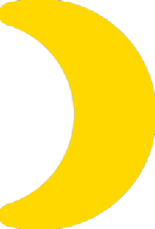 yellow
                            crescent