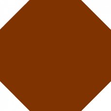 brown octagon