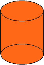 orange
                          cylinder